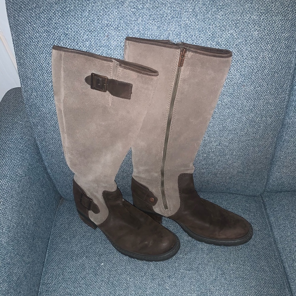 Timberland zip up boots